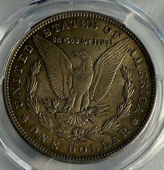 1891 CC PCGS AU 58 Morgan Dollar