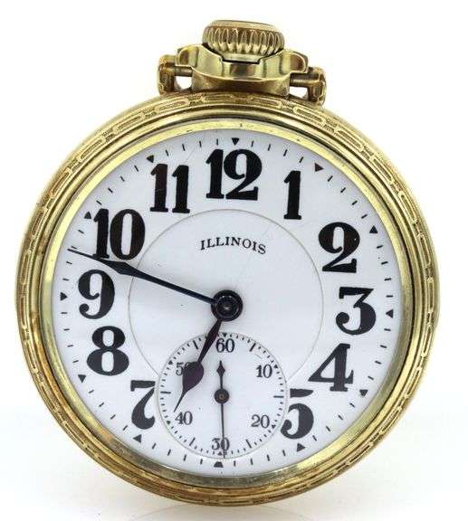 Illinois Bunn Special 21 Jewel Pocket Watch