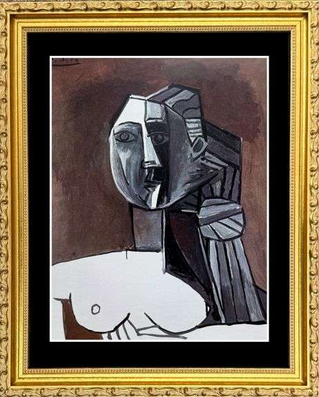 Rare Pablo Picasso From Early 70's