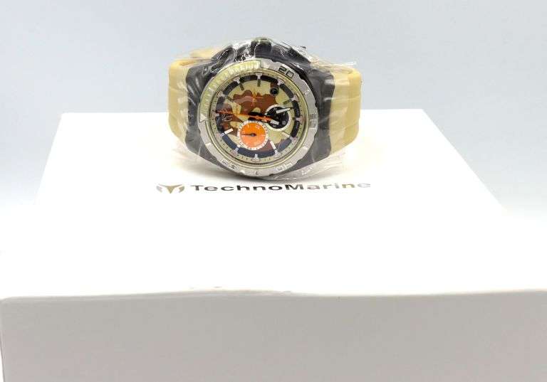 TechnoMarine watch Cruise Camouflage TM beige watch
