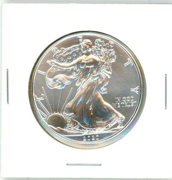 Superb Gem BU 2020 $1 American Silver Eagle coin