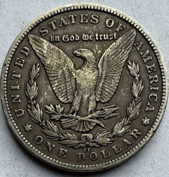 1890 CC Morgan Dollar