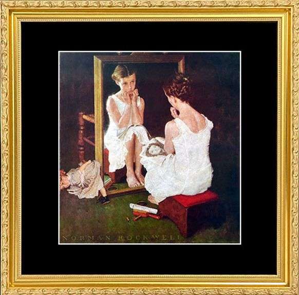 Norman Rockwell Rare Vintage Art