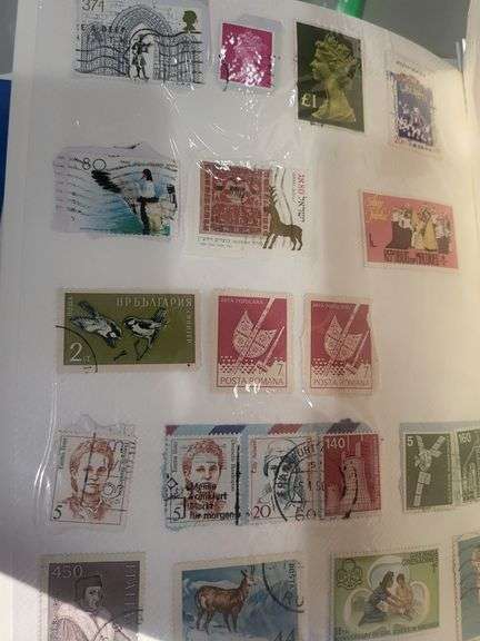Very Rare Collection of Mixed Vintage Stamps 3 pages