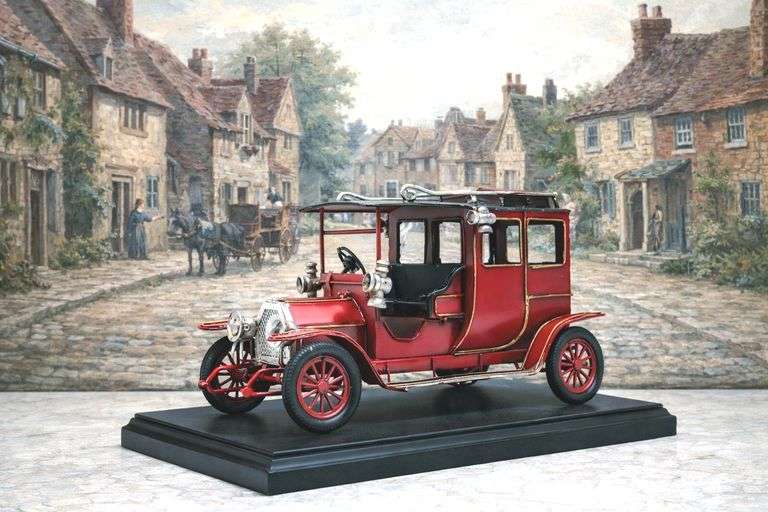 Handcrafted Iron Vintage Farmhouse Truck Collectible