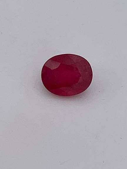 CERTIFIED RED RUBY 5.89 CARATS