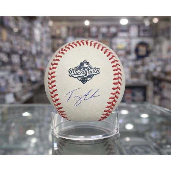Tommy Edman Hand-Signed 2025 World Series Baseball