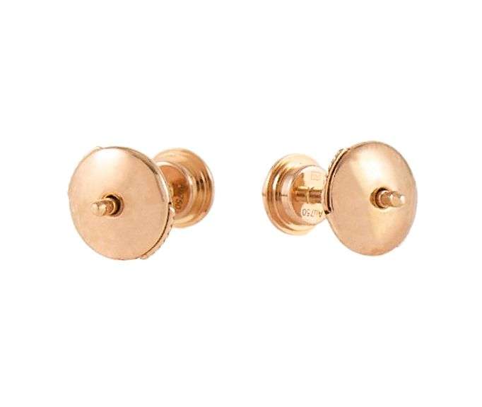 Cartier 0.26ctw Diamond D’Amour Medium Model Stud Earrings in 18K