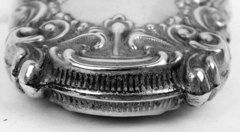 Beautiful Antique Sterling Silver Match Safe