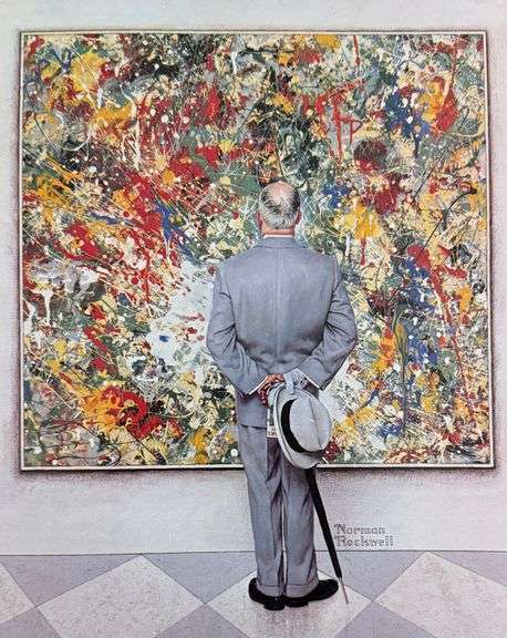 Collectible Vintage Norman Rockwell Circa 1970