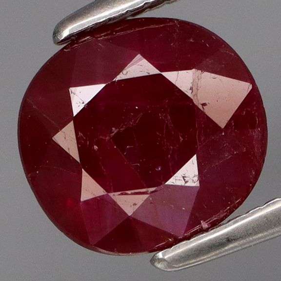 Decadent 2.06ct untreated midnight crimson Winza Ruby