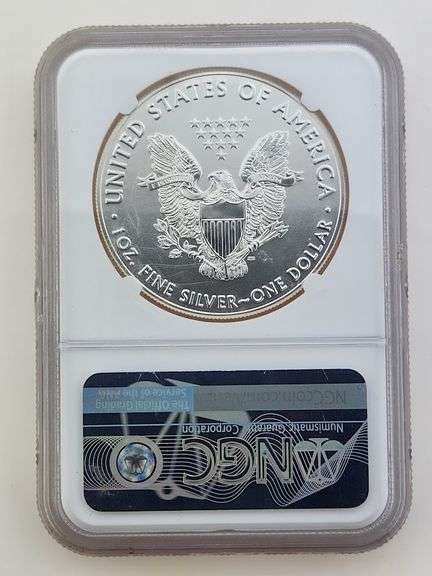 2020 American Silver Eagle, NGC MS69
