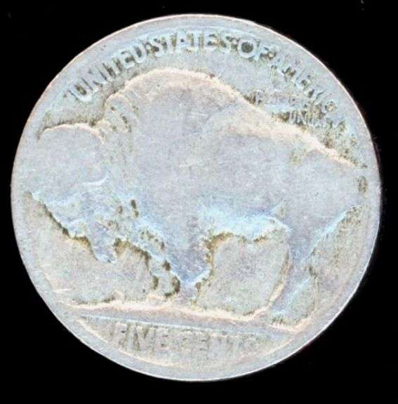 1920 Buffalo Nickel with Major Lamination Error