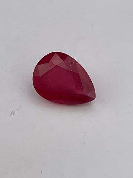 CERTIFIED RED RUBY 6.48 CARATS