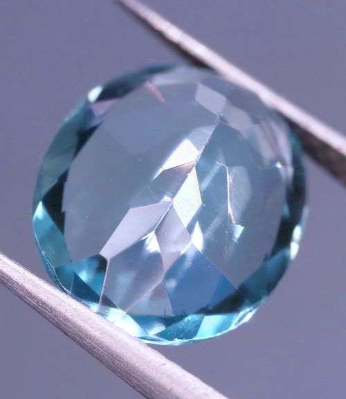 Ready to set 12x10mm 5.15ct sky blue Brazilian Topaz!