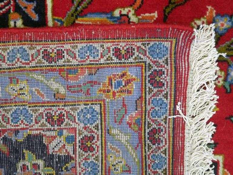 Exquisite Fine Quality Persian Kashan 14.3x9.6