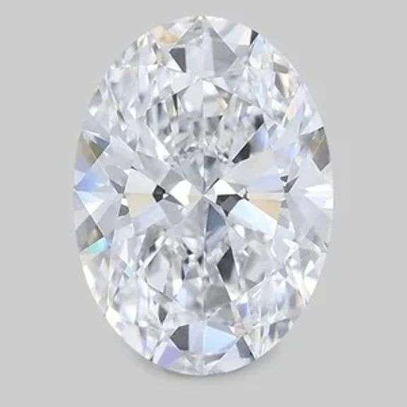 Magnificent High quality  Lab Diamond Oval Brilliant Cut, 1.1 CT, VS2/E