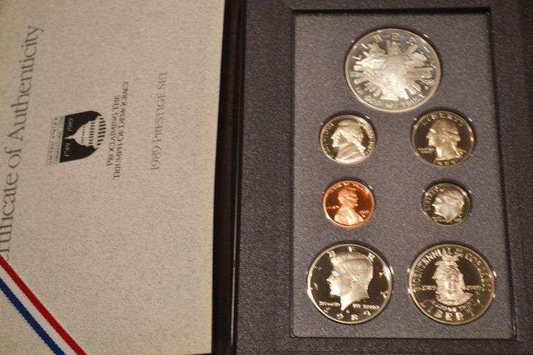 1989 Prestige US Proof Set.