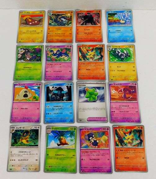 16 Pokémon 2024 Japanese Trade Cards
