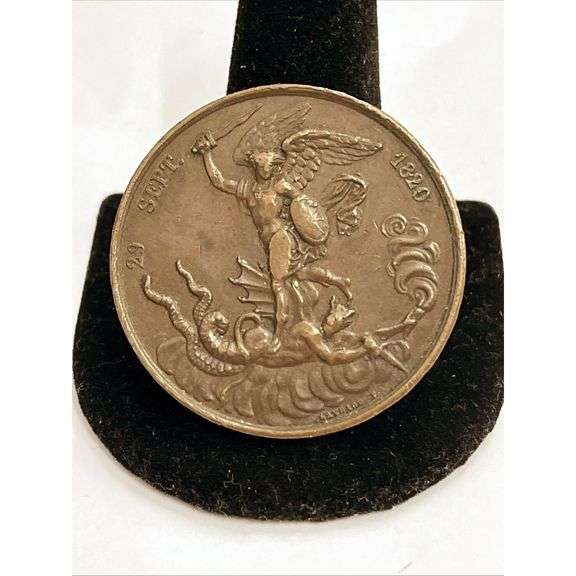 1820 French Royal Bronze Medal