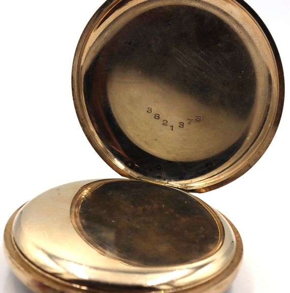 Nice Illinois Pocket Watch 21 Jewel Abe Lincoln Model