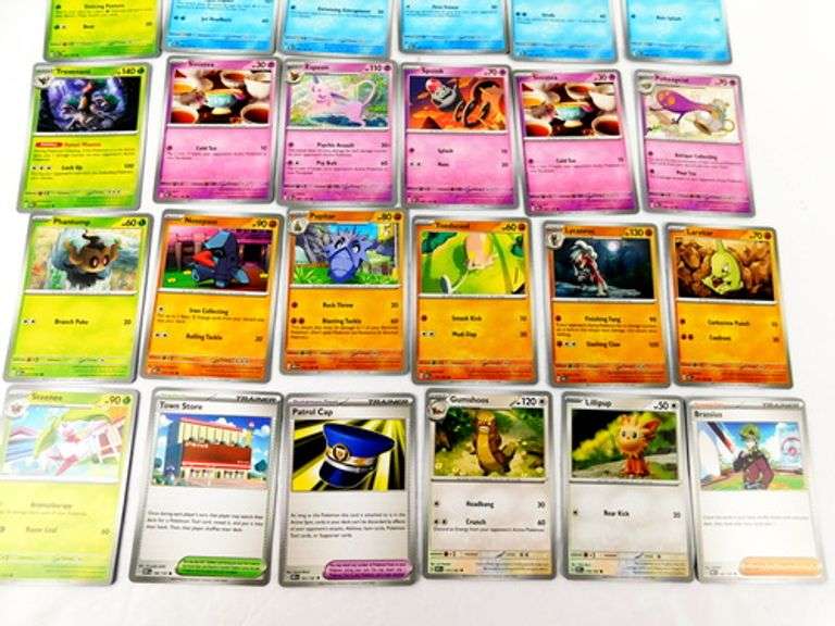 30 Pokémon 2023 Trade Cards