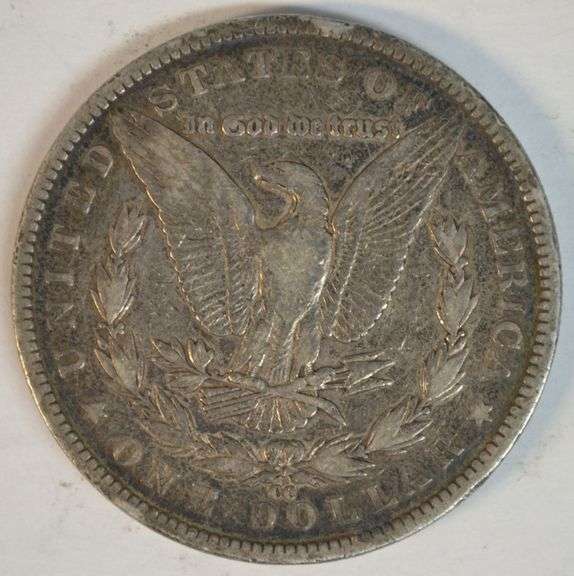 Scarce sharp 1891-CC Morgan Silver Dollar. Key date