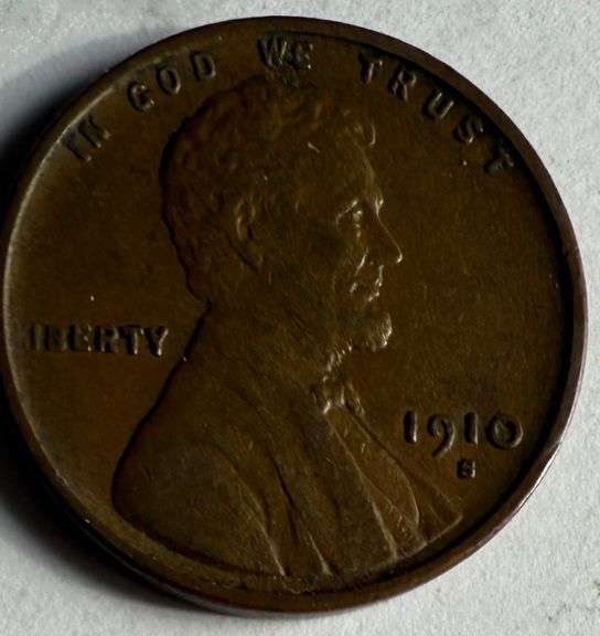 Sharp 1910 S Lincoln Cent