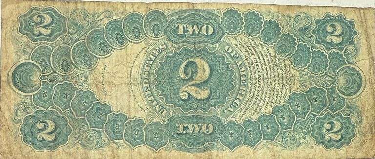 $2 Series of 1917 US Note.