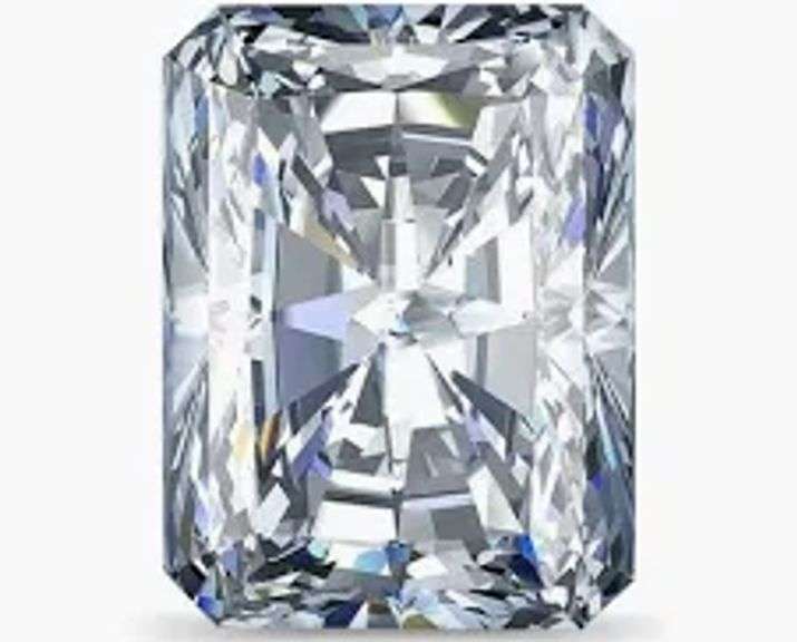 Magnificent High quality Lab Diamond Rectangular Modified Brilliant Cut, 1.51 CT, VS2/F