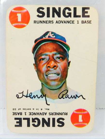 1968 Hank Aaron Playing Card