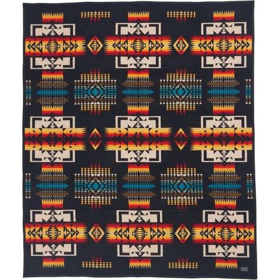Chief Joseph Jacquard Wool Blanket