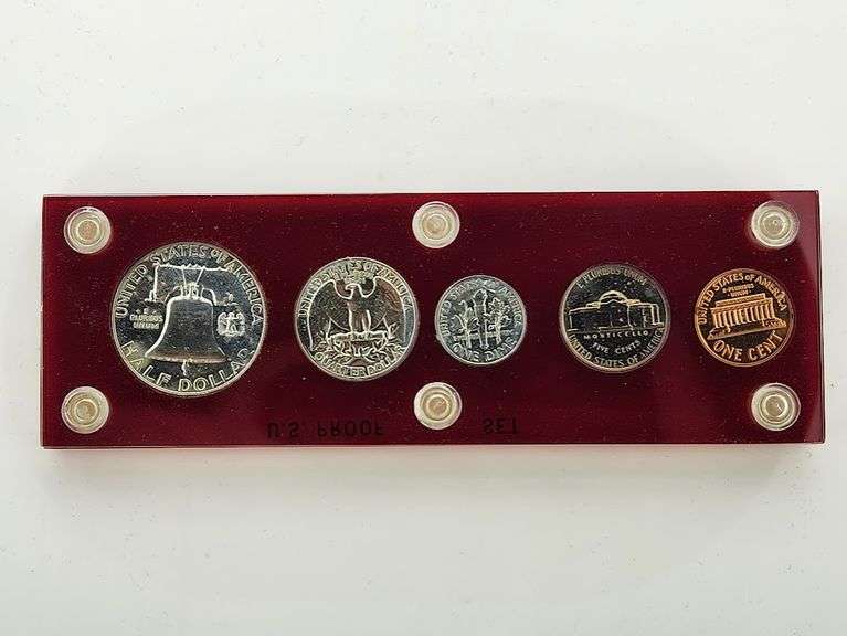 1959 United States Proof Set, Capital plastics Holder