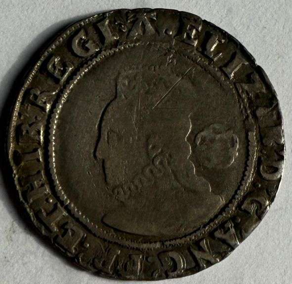 Elizabeth England 1584 Shilling.