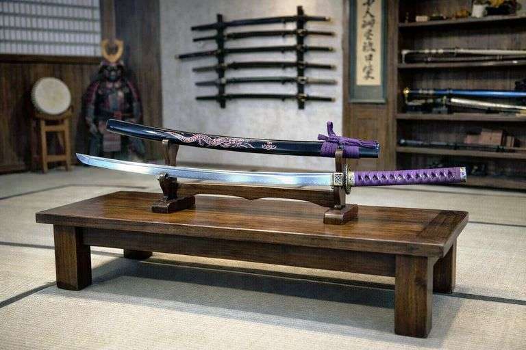 Japanese Dragon Katana Samurai Sword