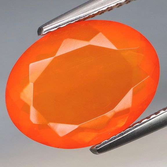 Big, bold, and beautiful! 4.22ct untreated Mexican Fire Opal!