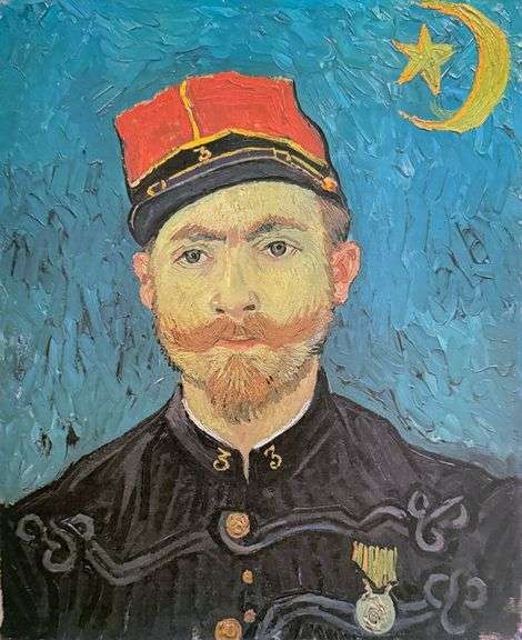 Vincent Van Gogh, Portrait of Paul-Eugene Milliet