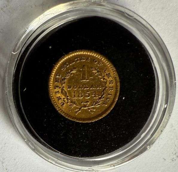 1854 Type 1 US Gold