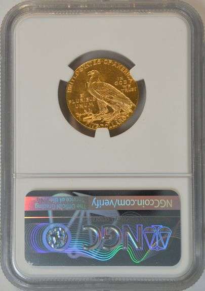 Super Choice BU and lovely 1909-D $5 Indian Gold Piece. NGC MS63