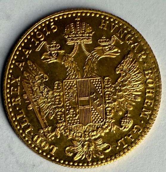 BU 1915 Austria Gold Ducat