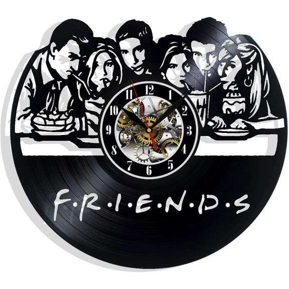 Friends TV Series Vinyl Record Wall Clock