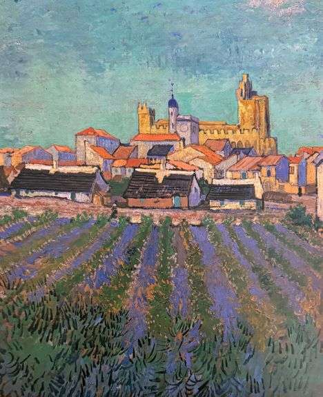 Vincent Van Gogh, View of Saintes-Maries-de-la-Mer