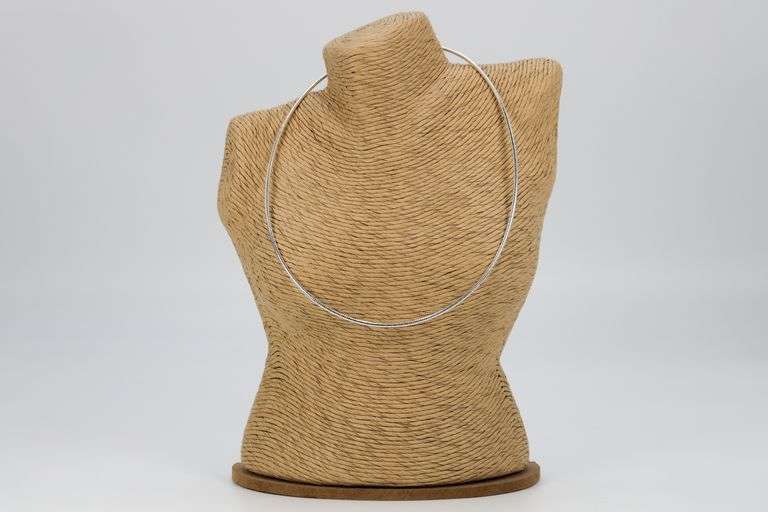 Sterling Silver Round Omega Snake Chain 2.2mm Solid 925 Italy New Necklace 18"
