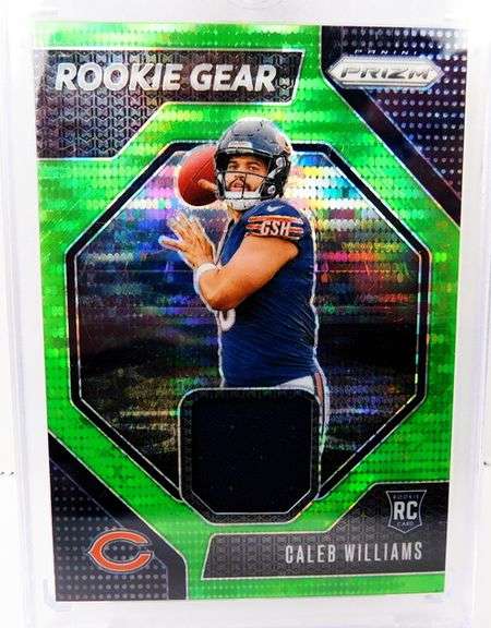 Caleb Williams 2024 Rookie Gear Football Card