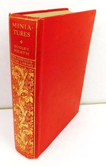 1905 Miniatures - Portraits Antique Book