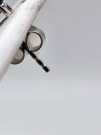 Magnificent pair earring Tanzanite and diamond in Silver – GGA Certified