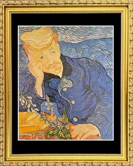 Vincent Van Gogh, Portrait of Dr. Gachet