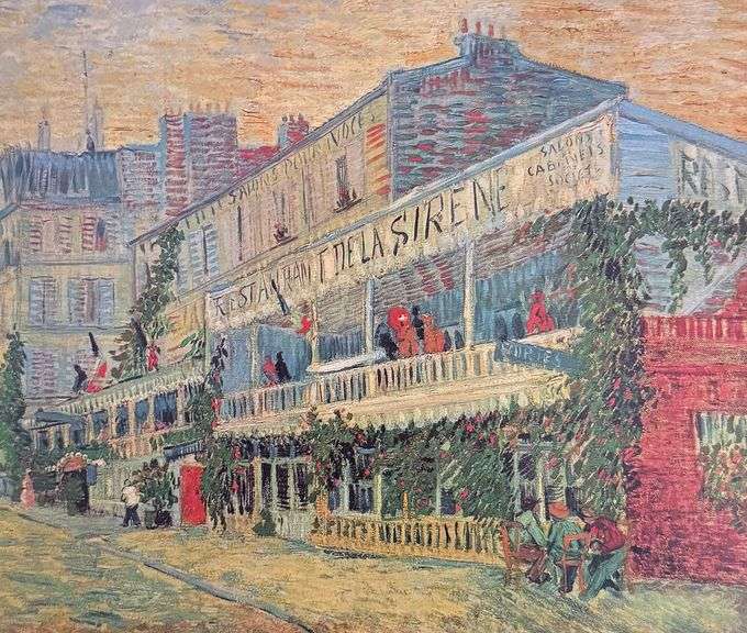 Vincent Van Gogh, Restaurant de la Sirene at Asnieres