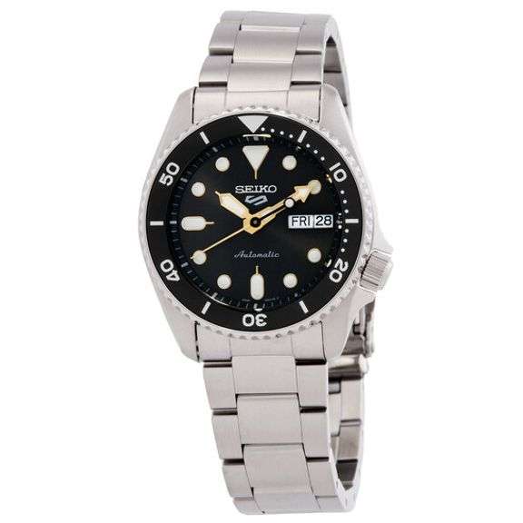 Seiko Automatic Black Dial Watch