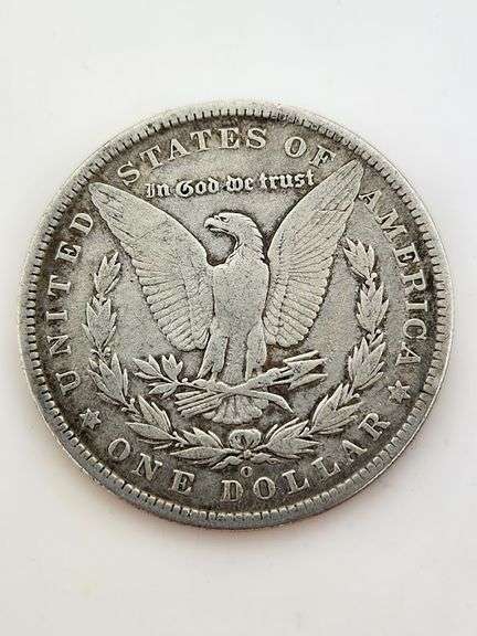1887-O Morgan Silver Dollar, "Counter Mark"